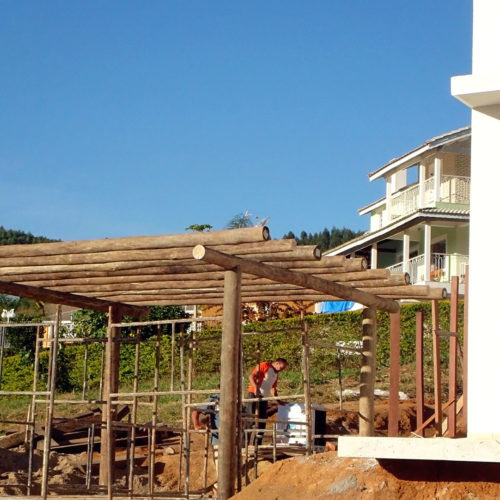 Obra residencial, Jardim das Palmeiras, Bragança Paulista, São Paulo, Responsável Manhattan Gerenciamento e Construção de Obras